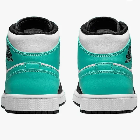 NWOT Men's Jordan 1 Mid Tropical Twist Igloo - Picture 6 of 9